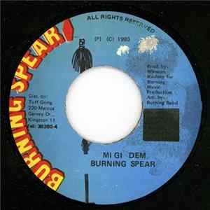 Burning Spear - Mi Gi Dem Album