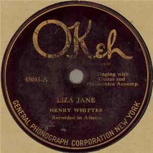 Henry Whitter - Liza Jane / The Story By The Moonlight Album