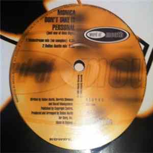 Monica - Don't Take It Personal (Just One Of Dem Days) Album