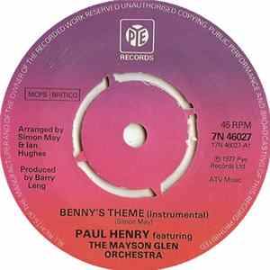 Paul Henry Featuring The Mayson Glen Orchestra - Benny's Theme Album