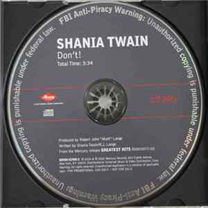 Shania Twain - Don't! Album