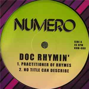 Doc Rhymin' - Practitioner Of Rhymes Album