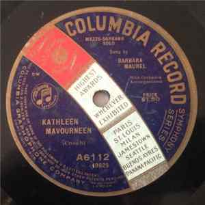Barbara Maurel - Kathleen Mavourneen / Love's Old Sweet Song Album