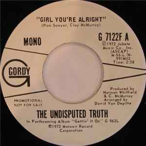 The Undisputed Truth - Girl You're Alright Album