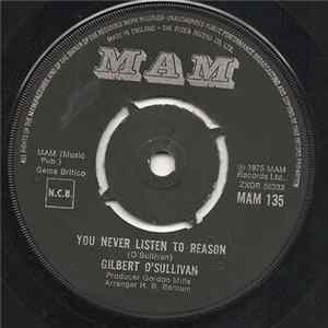 Gilbert O'Sullivan - You Never Listen To Reason Album