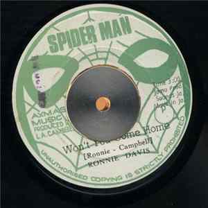 Ronnie Davis - Won't You Come Home Album