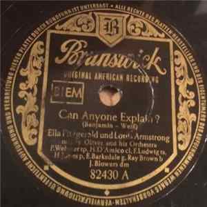 Ella Fitzgerald Und Louis Armstrong - Can Anyone Explain? / Dream A Little Dream Of Me Album