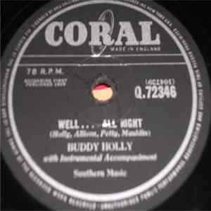 Buddy Holly - Well....All Right Album