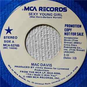 Mac Davis - Sexy Young Girl Album