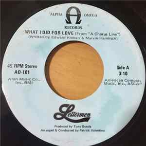 Lettermen - What I Did For Love (From "A Chorus Line") Album