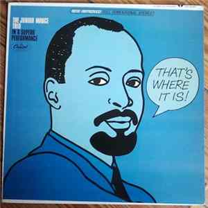 The Junior Mance Trio - That's Where It Is! Album