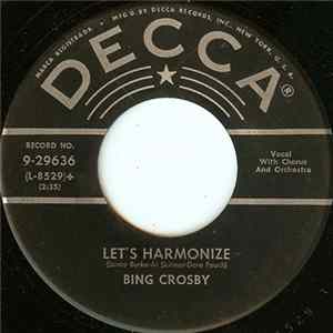 Bing Crosby - Let's Harmonize Album