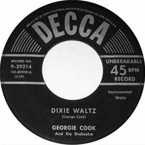 Georgie Cook And His Orchestra - Dixie Waltz / Lefty's Polka Album