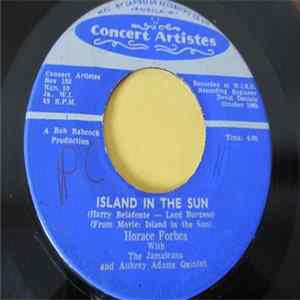 Horace Forbes With The Jamaicans And Aubrey Adams Quintet - Island In The Sun Album
