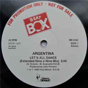 Argentina - Let's All Dance Album