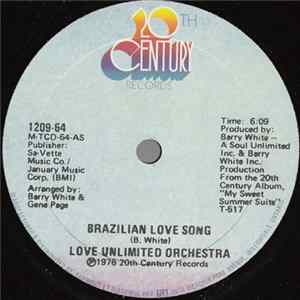 Love Unlimited Orchestra - Brazilian Love Song / My Sweet Summer Suite Album