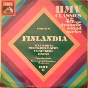 Jean Sibelius, Paavo Berglund, Bournemouth Symphony Orchestra - Finlandia Album