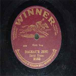 David Evans - Dagrau'r Jesu / Cartref Album