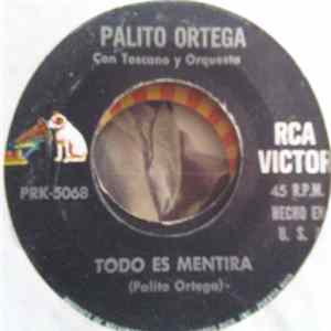 Palito Ortega Con Toscano Y Orquesta - Todo Es Mentira Album