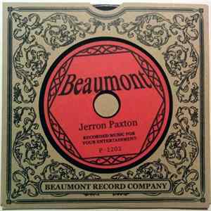 Jerron "Blind Boy" Paxton - Recorded Music For Your Entertainment Album