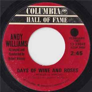 Andy Williams - Days Of Wine And Roses / Moon River Album