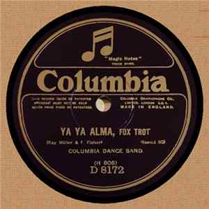 Columbia Dance Band - Ya Ya Alma / Un Amant Album