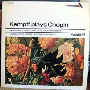 Chopin, Kempff - Kempff Plays Chopin (Volumen 1) Album