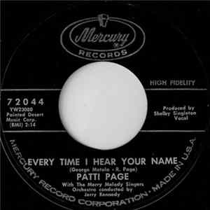 Patti Page With The Merry Melody Singers - Every Time I Hear Your Name Album