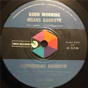Peppermint Rainbow - Good Morning Means Goodbye Album