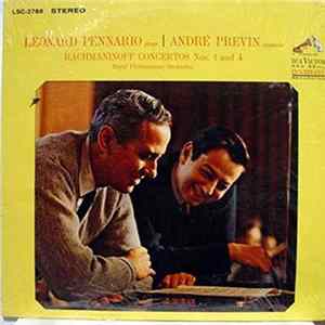 Leonard Pennario Plays André Previn Conducts Royal Philharmonic Orchestra - Rachmaninoff Concertos Nos. 1 And 4 Album
