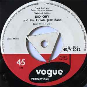 Kid Ory And His Creole Jazz Band - Savoy Blues 12th Street Rag Album