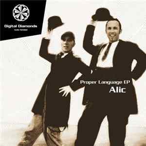 Alic - Proper Language EP Album