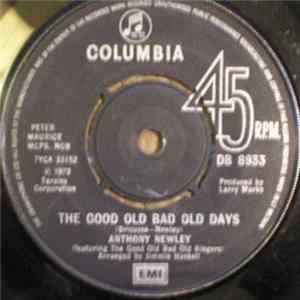 Anthony Newley - The Good Old Bad Old Days Album