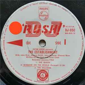 John Bird , Jeremy Geidt, John Fortune, Eleanor Bron - Peter Cook Presents The Establishment With The Original London Cast Album