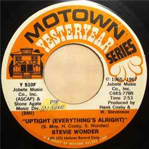 Stevie Wonder - Uptight (Everything's Alright) / Castles In The Sand Album