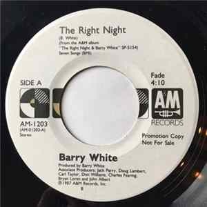 Barry White - The Right Night Album