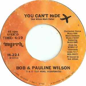 Bob & Pauline Wilson - You Can't Hide Album