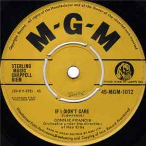 Connie Francis - If I Didn't Care Album
