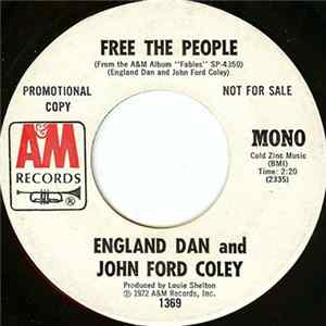 England Dan And John Ford Coley - Free The People Album