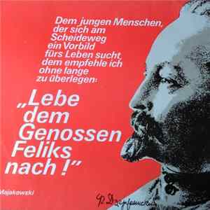 Wachregiment Berlin "Feliks Dzierzynski" Des Ministeriums Für Staatssicherheit - Feliks Dzierzynski - Lebe Dem Genossen Feliks Nach! Album