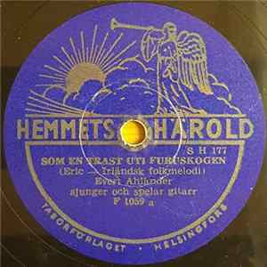 Evert Ahlander - Som En Trast Uti Furuskogen / Sackeus Album