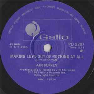 Air Supply - Making Love Out Of Nothing At All Album