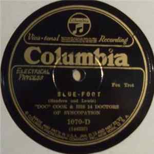 "Doc" Cook & His 14 Doctors Of Syncopation - Willie The Weeper / Slue-Foot Album
