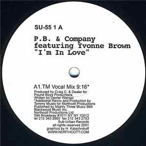 P.B. & Company Featuring Yvonne Brown - I'm In Love Album