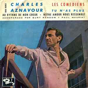 Charles Aznavour Acompañado Por Burt Random Y Paul Mauriat - Les Comédiens Album