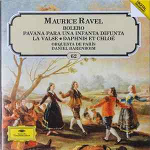 Ravel - Barenboim, Orquesta De París - Bolero • Pavana Para Una Infanta Difunta • La Valse • Daphnis Et Chloé Album