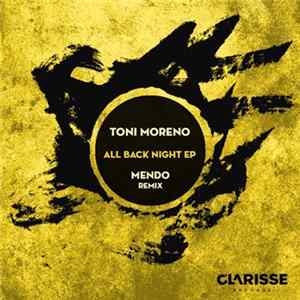 Toni Moreno - All Back Night EP Album