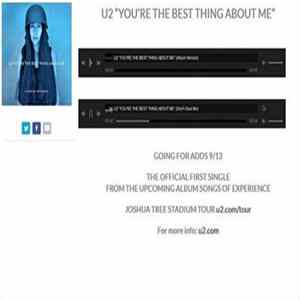 U2 - You're The Best Thing About Me Album