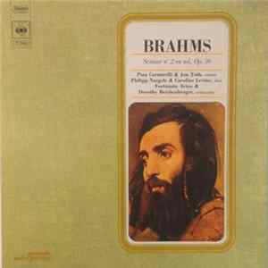 Brahms, Pina Carmirelli, Philipp Naegele, Caroline Levine, Fortunato Arico, Dorothy Reichenberger, Jon Toth - Sextuor N° 2 En Sol, Op. 36 Album