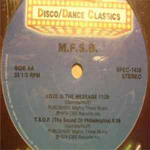 Jeff Wayne / M.F.S.B. - Eve Of The War / Love Is The Message / T.S.O.P. Album